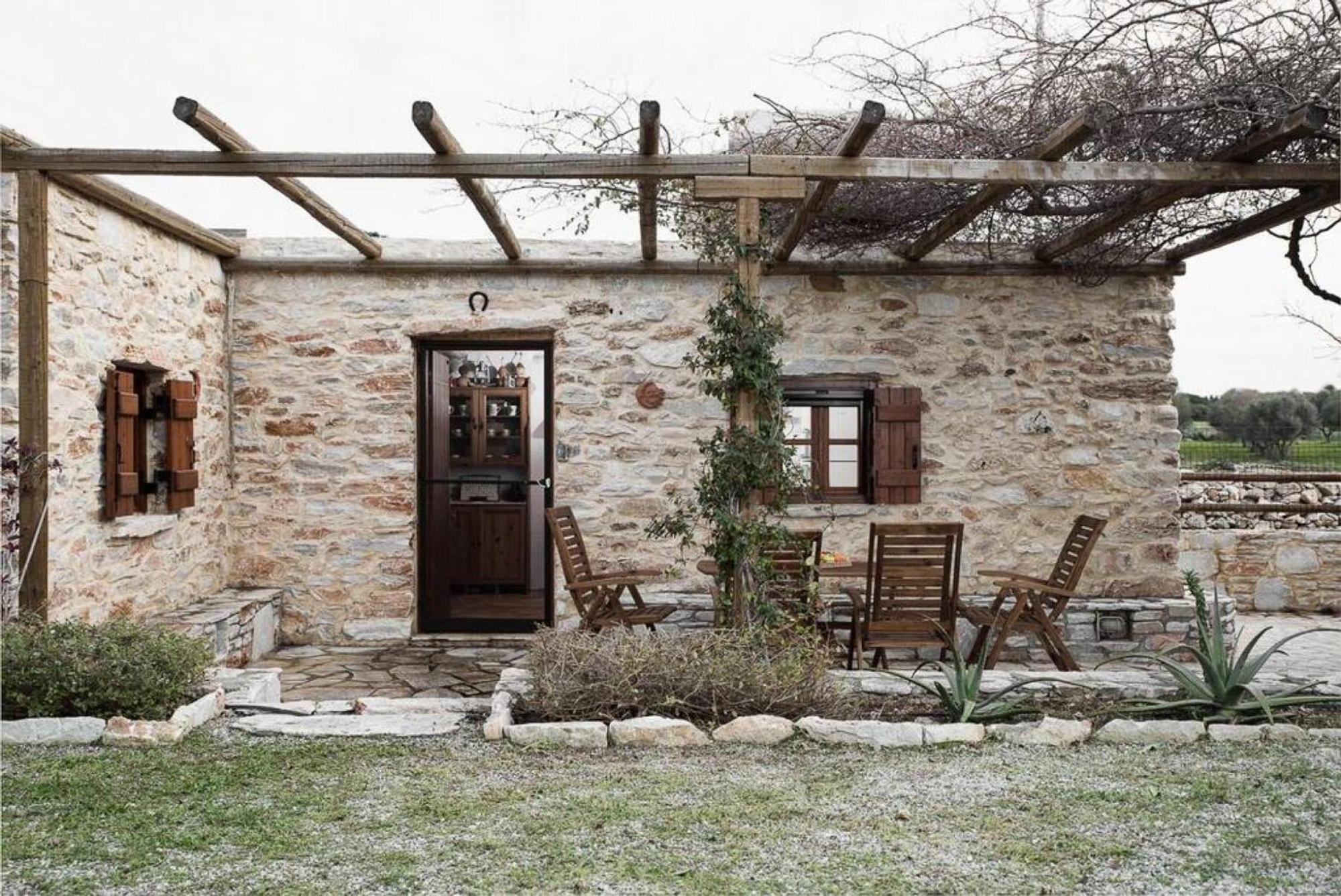 Naxos Alyko Traditional Vacation House "Mitatos" Aliko Beach Екстериор снимка